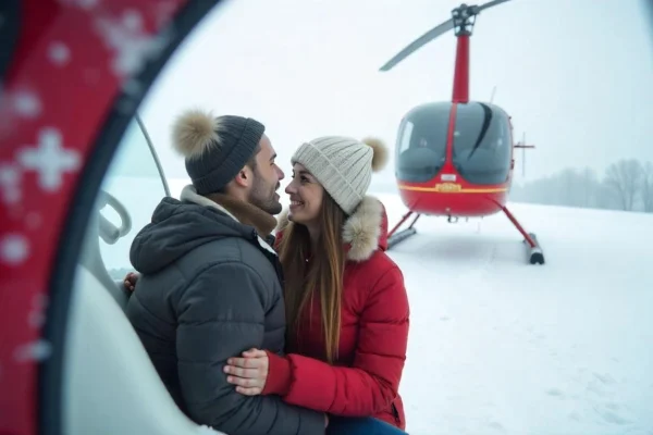 A Scenic Helicopter Ride to a Glacier in New Zealand